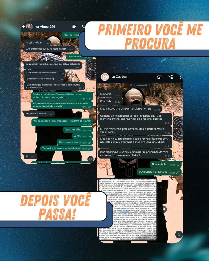 Conversa com a aluna Iva